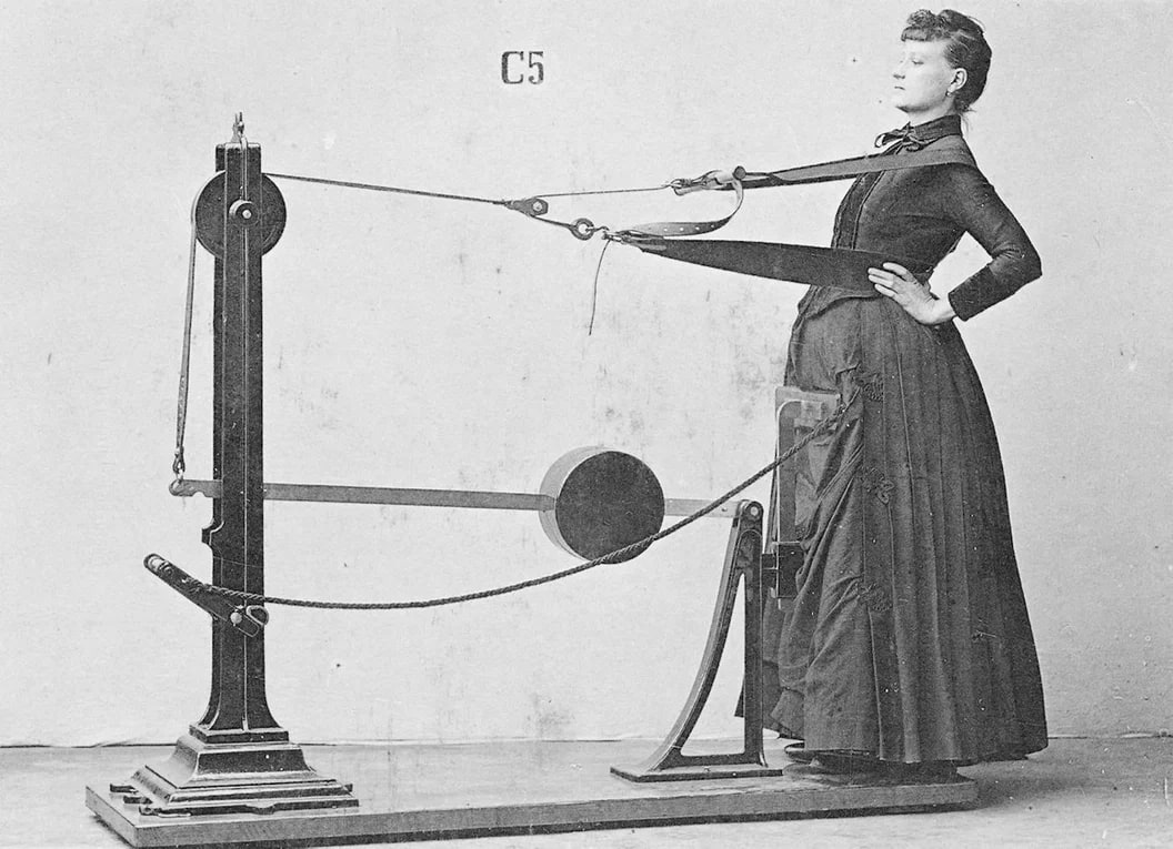 Zander mechanical exercise apparatus, station C5, circa 1892